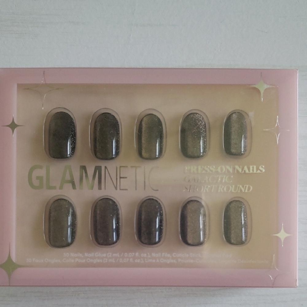 Glamnetic Galactic Short Round Press-On Nails